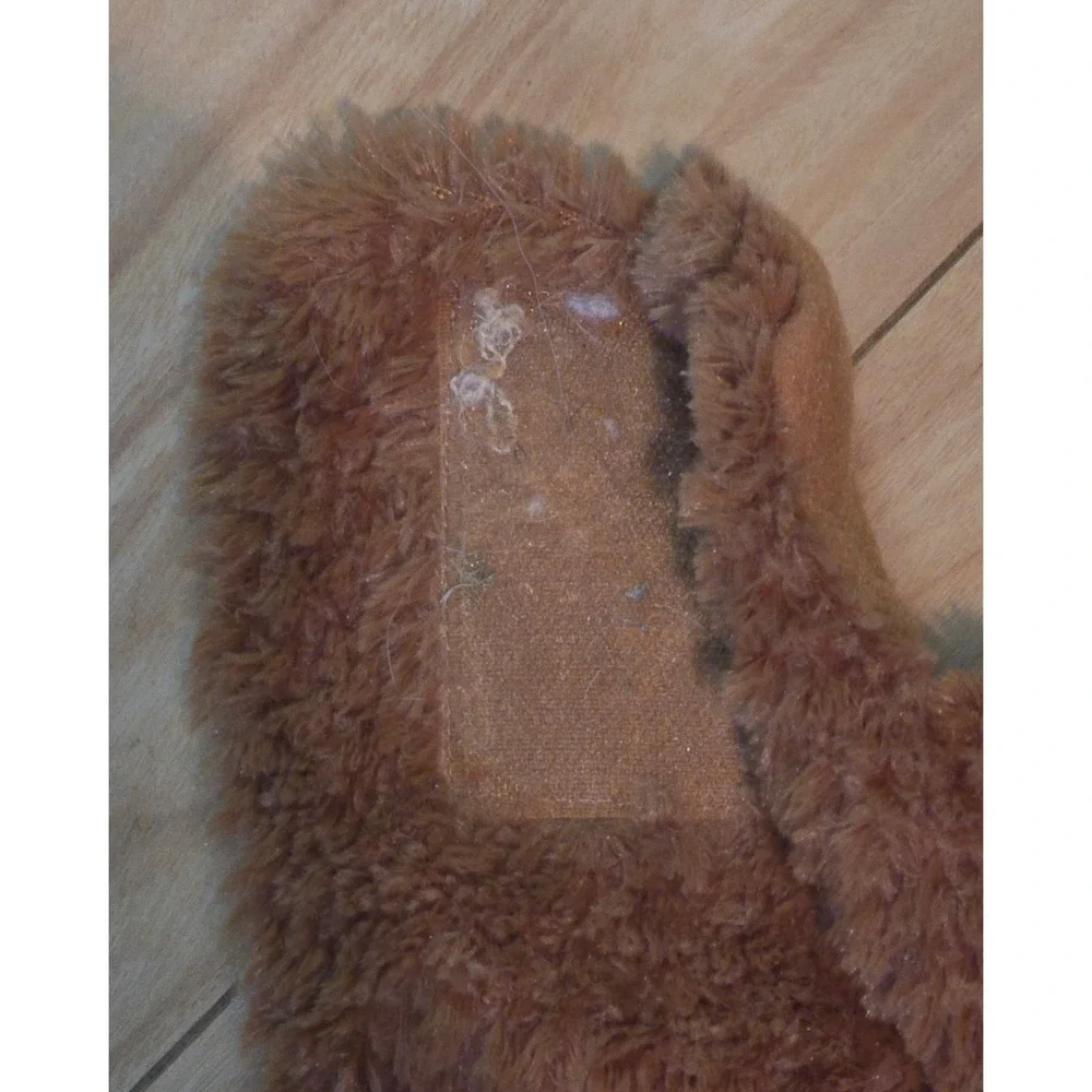 Dog Fleece Reindeer Costume Hooded Jumpsuit‎ Outfit with Antlers Large Breed
